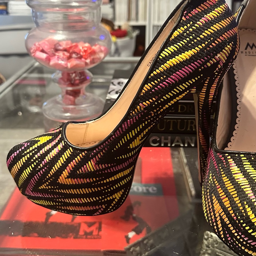 Platform Heels with Modern Flair